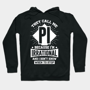 Funny Math Pi Day Mathematician Gift Hoodie